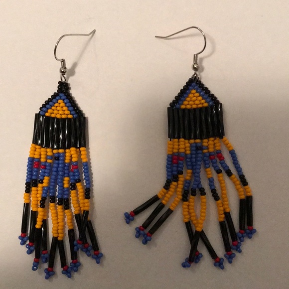 Beaded Earrings - Picture 2 of 3